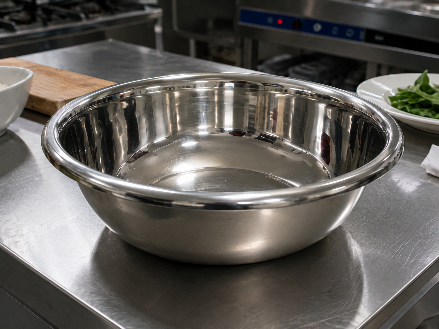 Inox zdjela velika Ø 40 × 13 cm