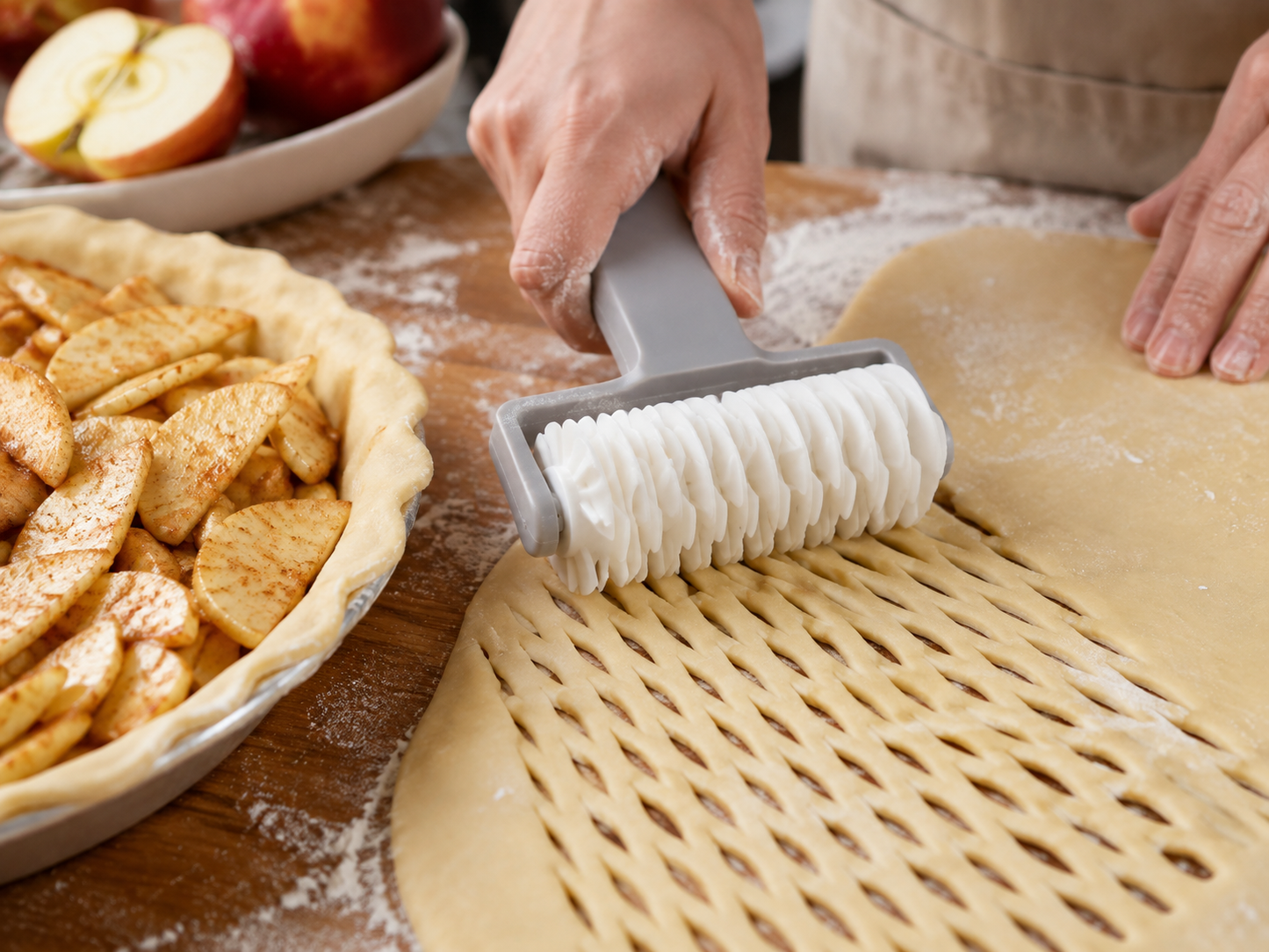 Rezač lisnatog tijesta za pite (od jabuka npr.)🍎