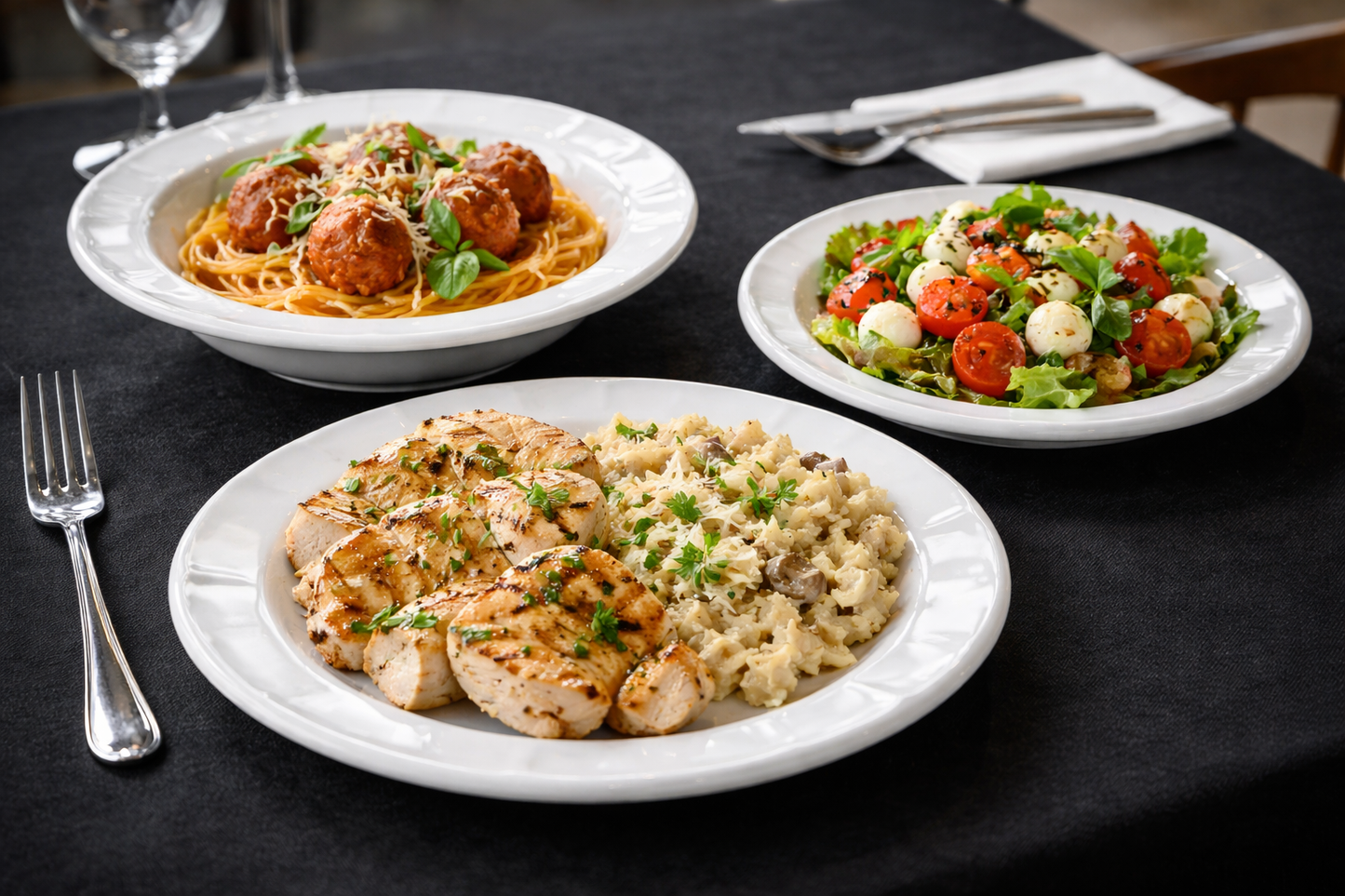 Kolekcija tanjura London - 3 veličine