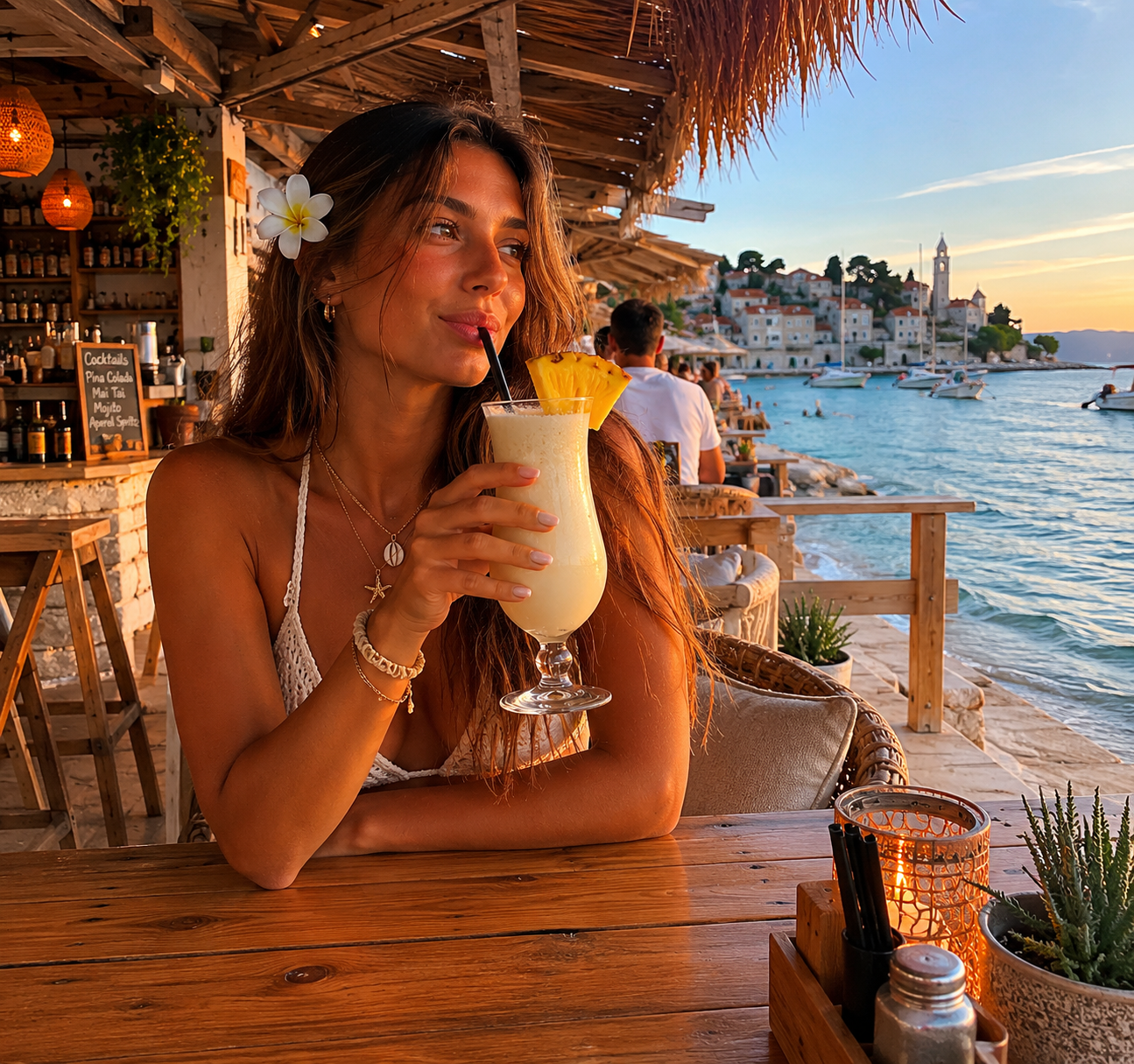 Set 6 čaša Hurricane 🍹 Pina Colada