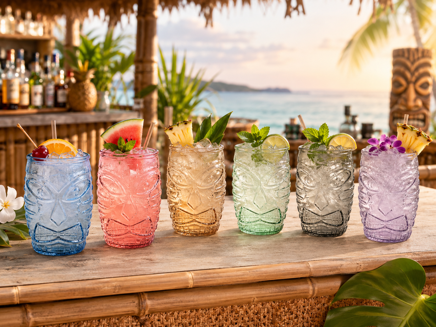Tiki čaše - niske i visoke 🍹🌴