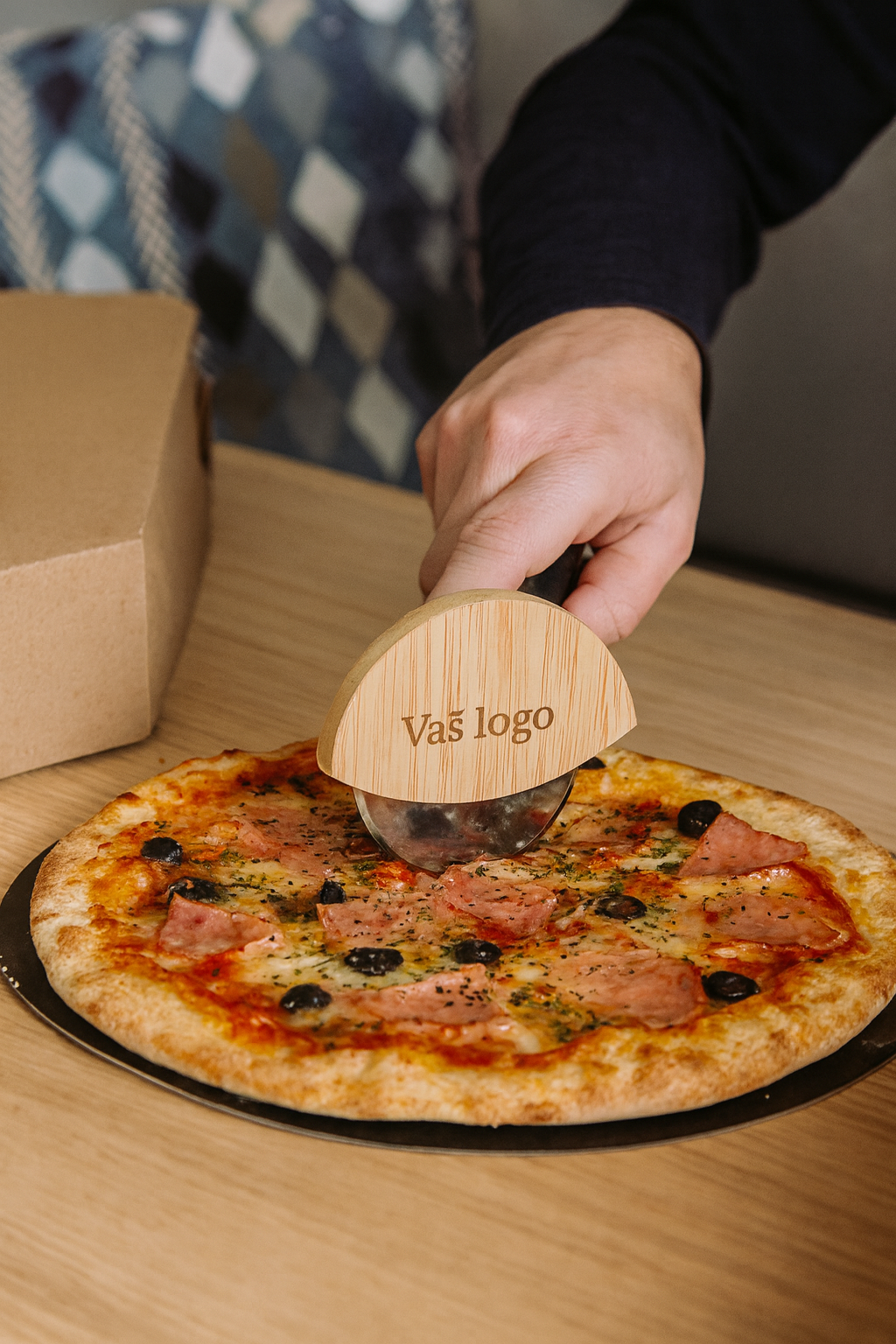 Rezalica za pizzu 🍕 - Vaš logo - 50 kom