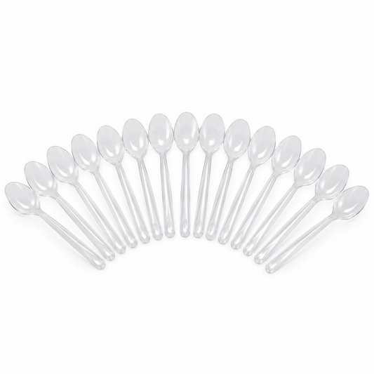 Plastične žlice 14 cm – set 15 kom