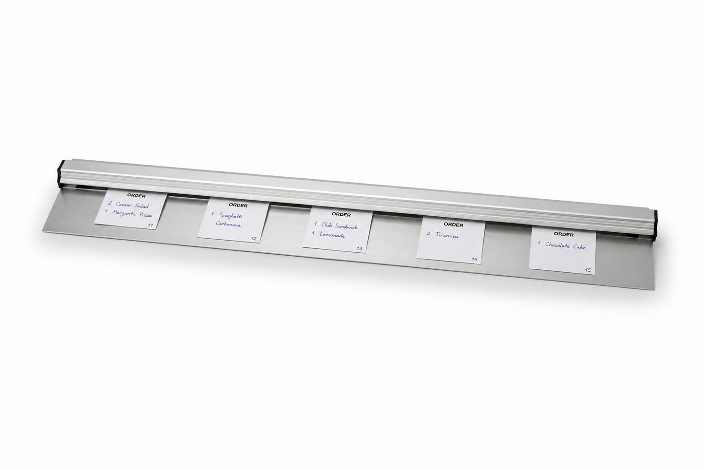 Držač računa narudžbi zidni 45cm inox
