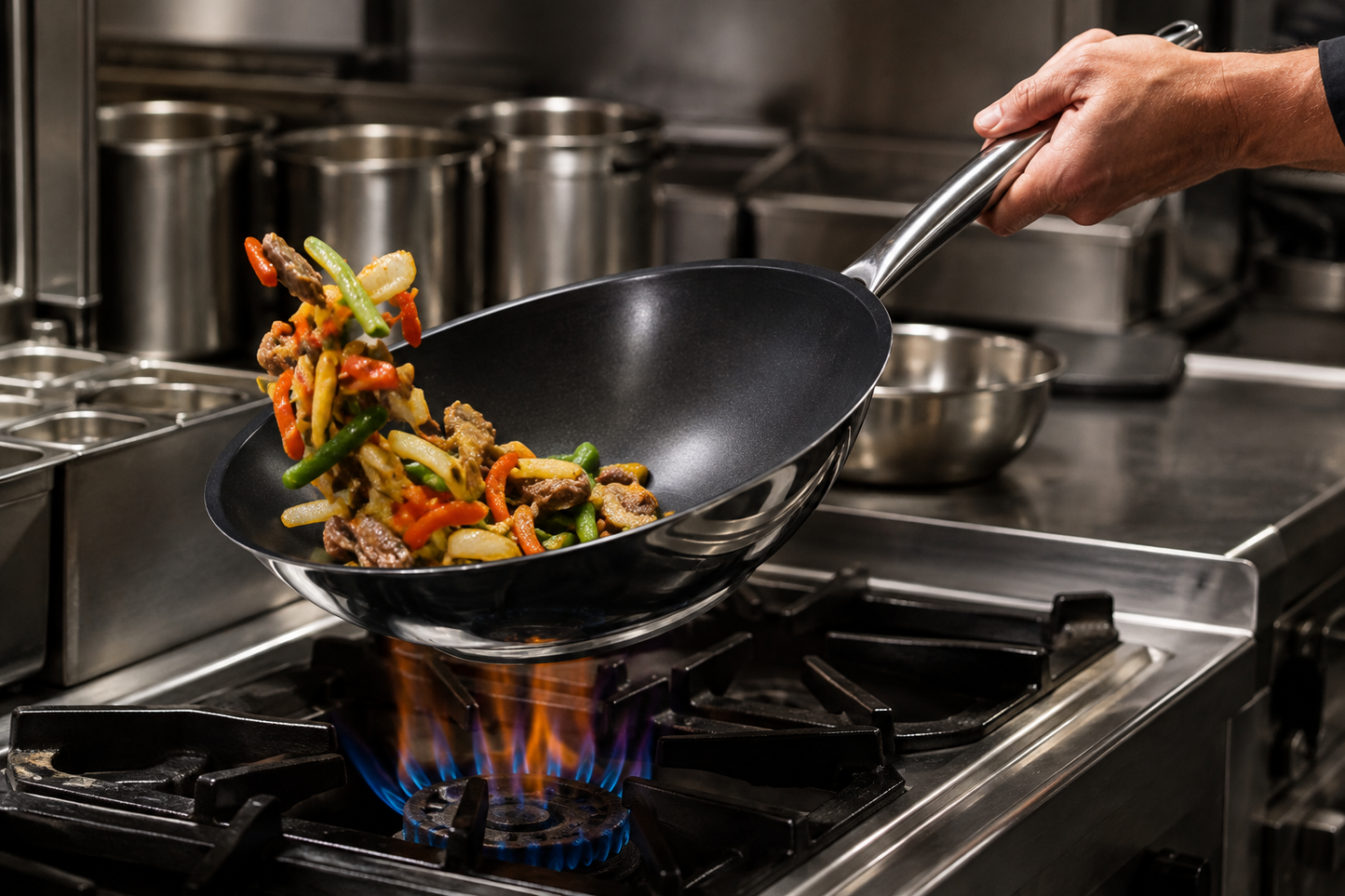 Wok tava Contacto 36 cm non-stick 5L