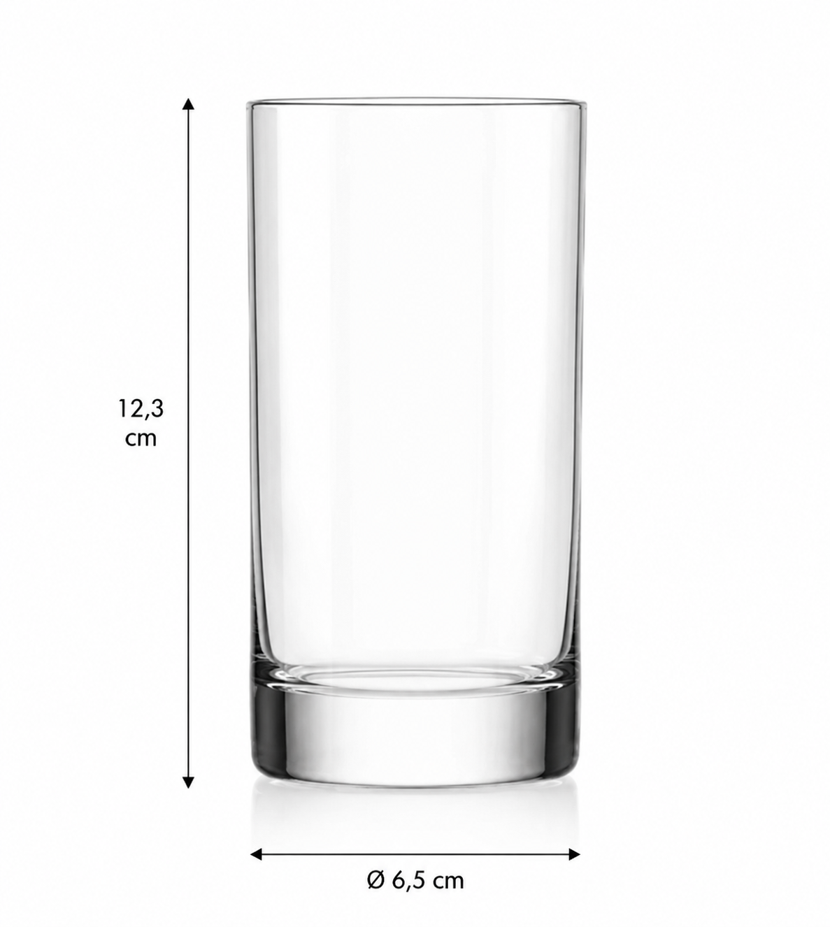 Čaše za vodu Blues Crystalex 240ml 6/1
