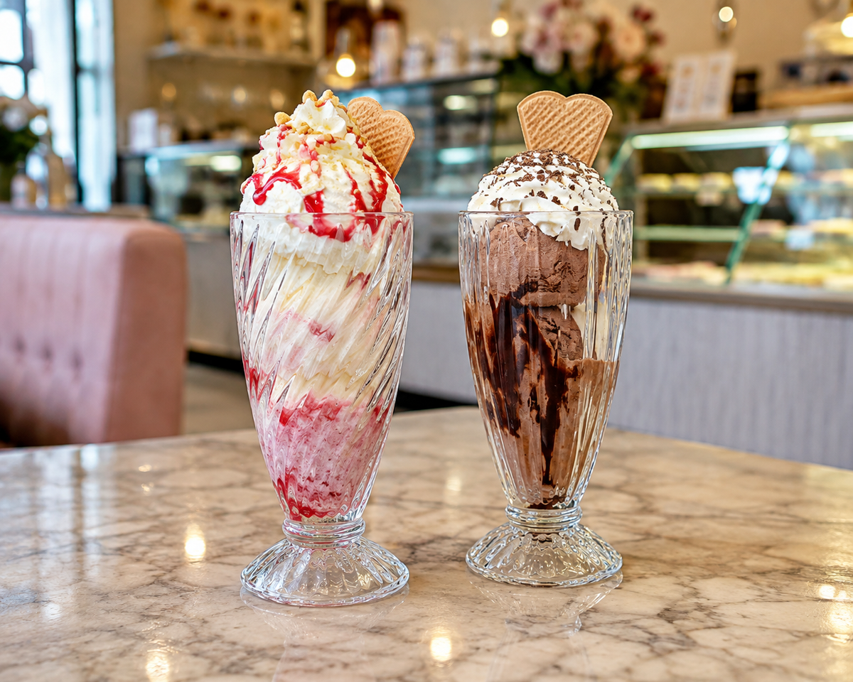 Set visokih čaša za desert 2/1 🍨