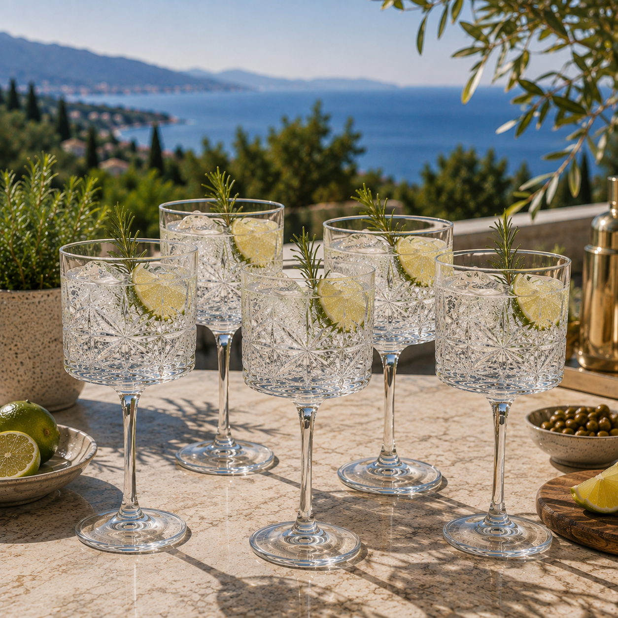 Set 4 čaše za Gin Tonic Sagra - 500 ml