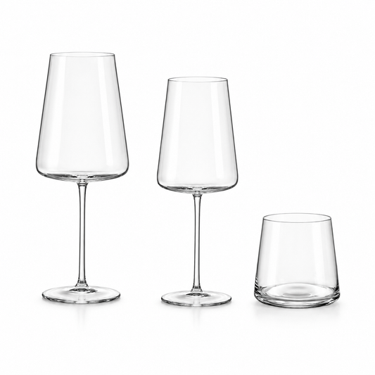 Čaše za vino ravne Ray Bohemia - 3 opcije