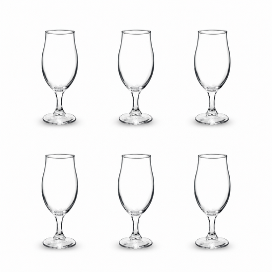 Čaše za pivo Executiv 0,38 l – set 6/1 | Bormioli Rocco 🍺