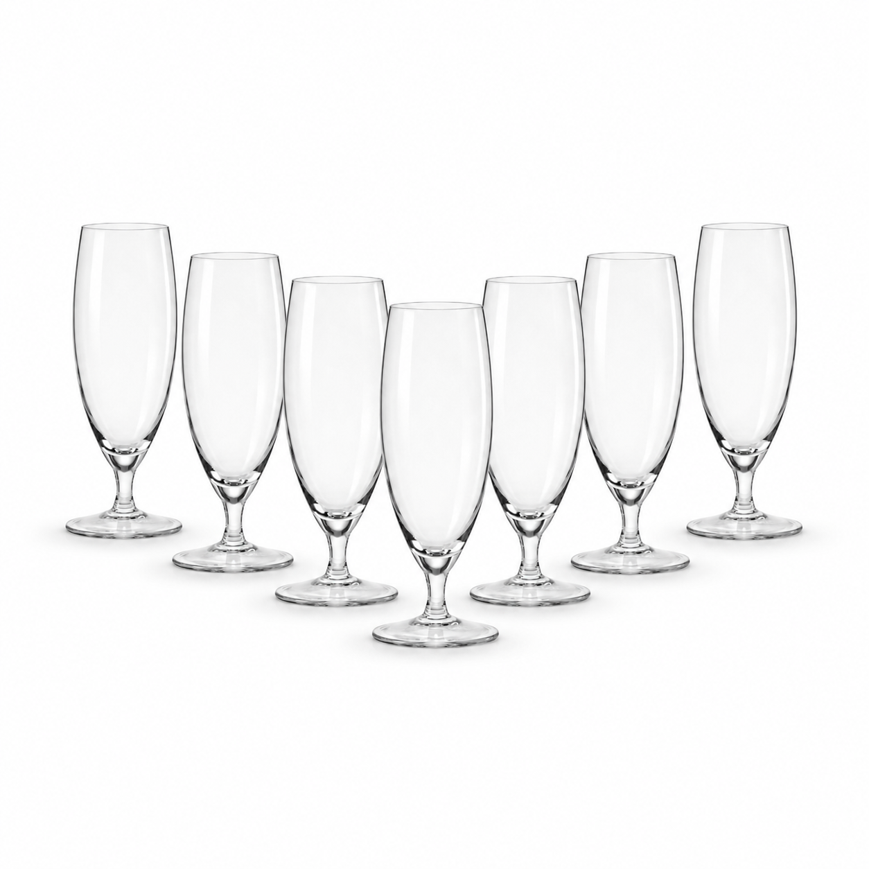 Set 6 čaša za pivo na stopu 550ml 🇨🇿 Bohemia Crystalex