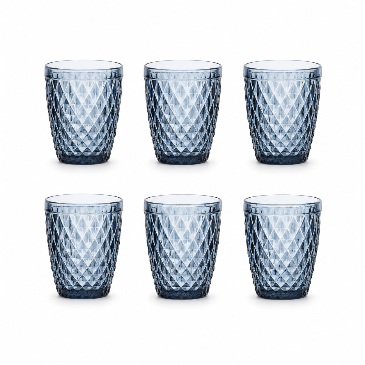 Set 6 čaša Vintage Blue 270ml