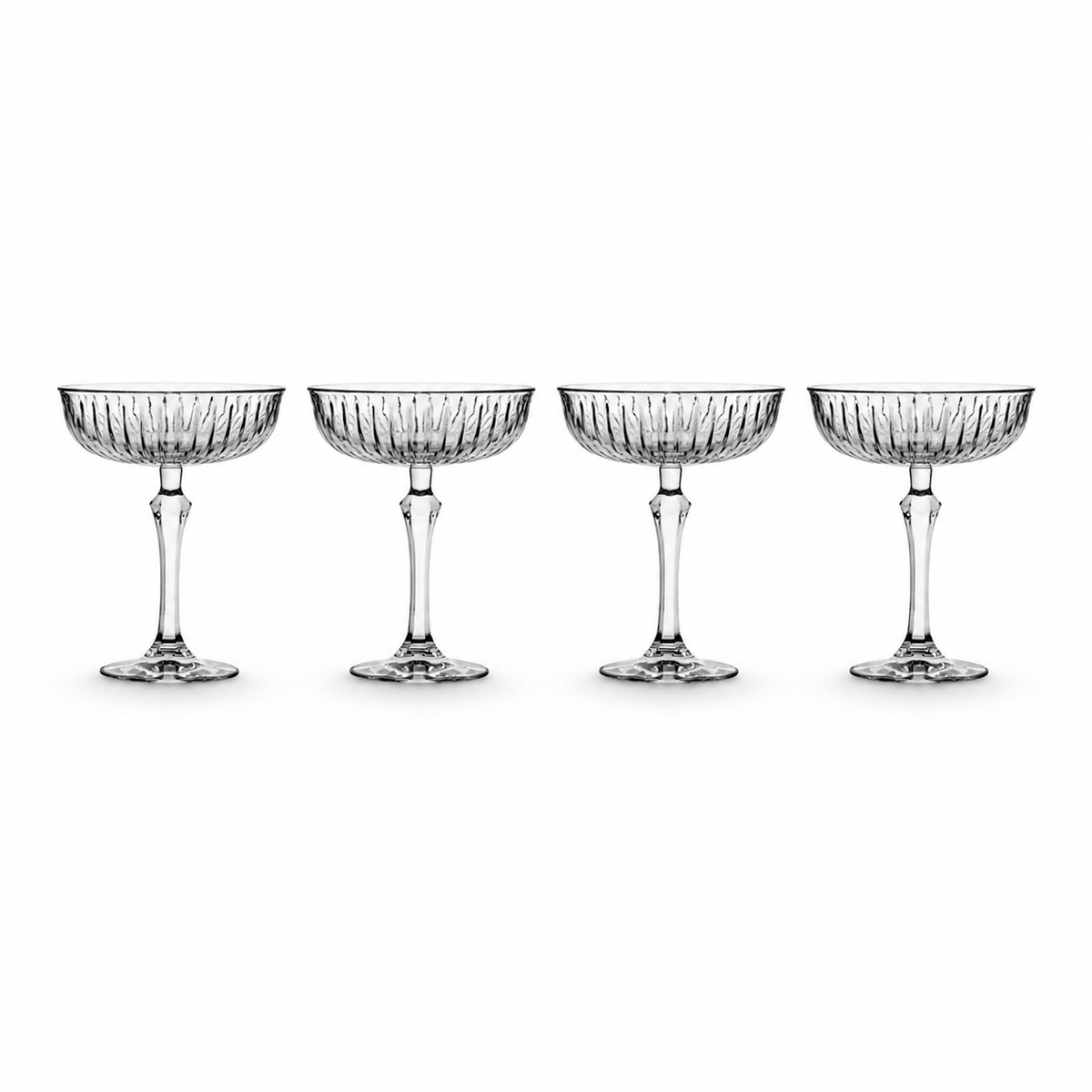 Set 4 čaše za martini Joy