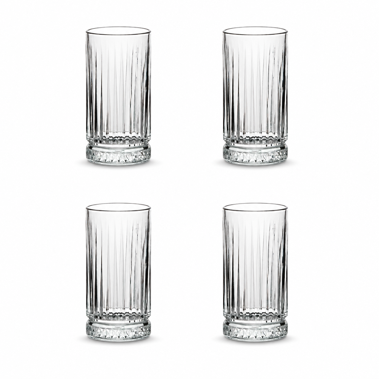 Čaše visoke Elysia za sok 280ml 4/1