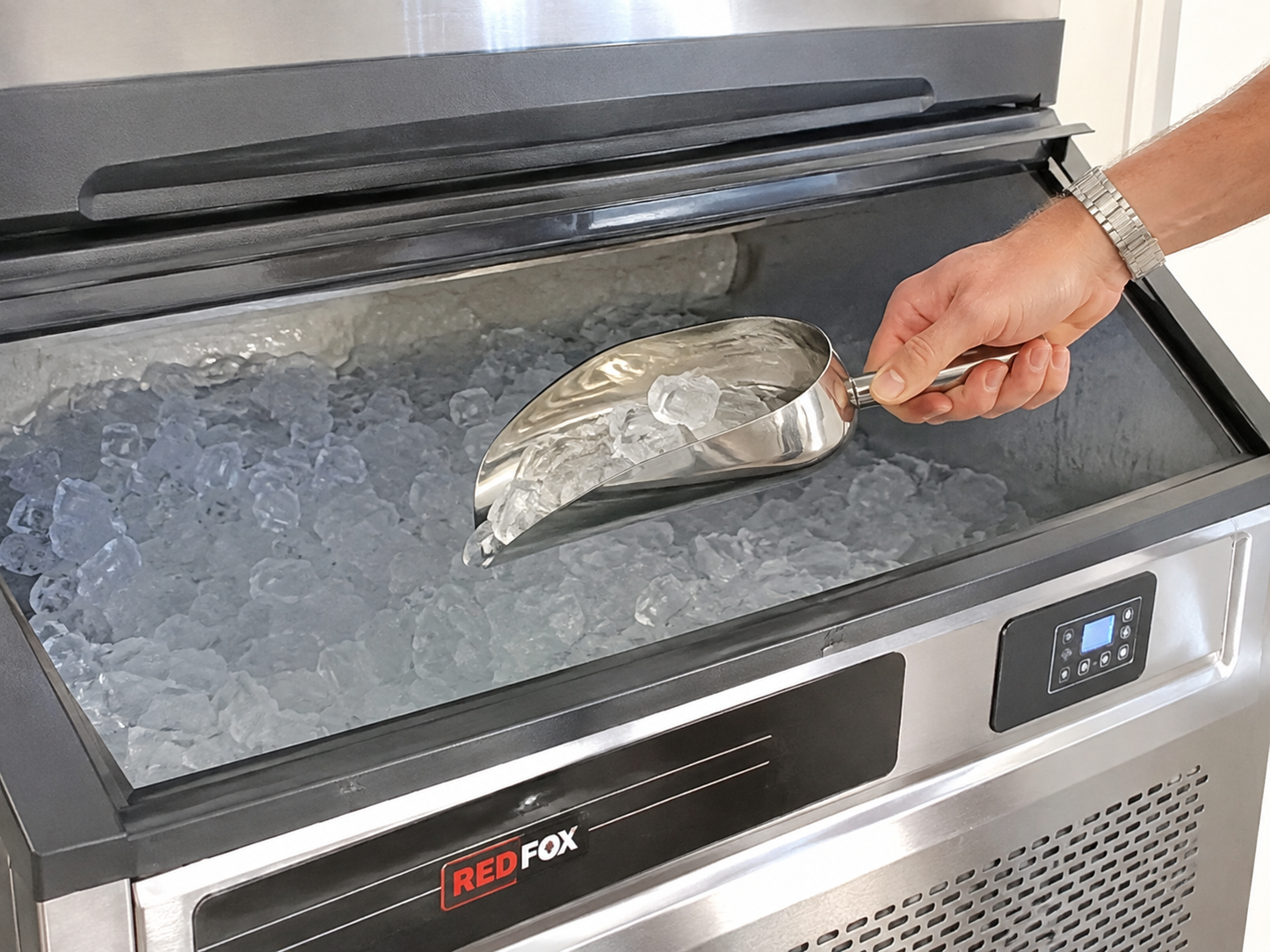 Inox lopatica za rasute namirnice 30 cm