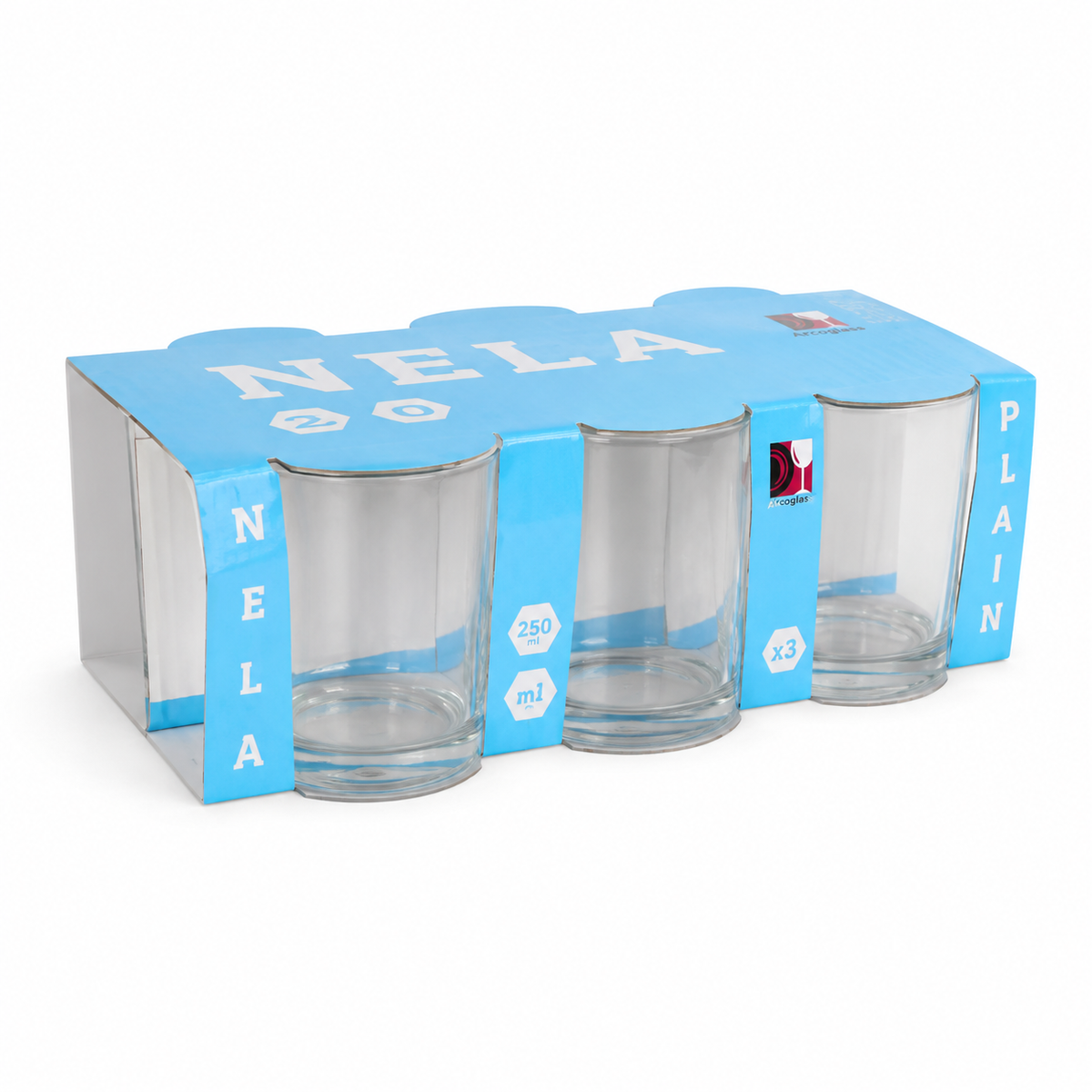 Čaše Nela 290ml set 6/1