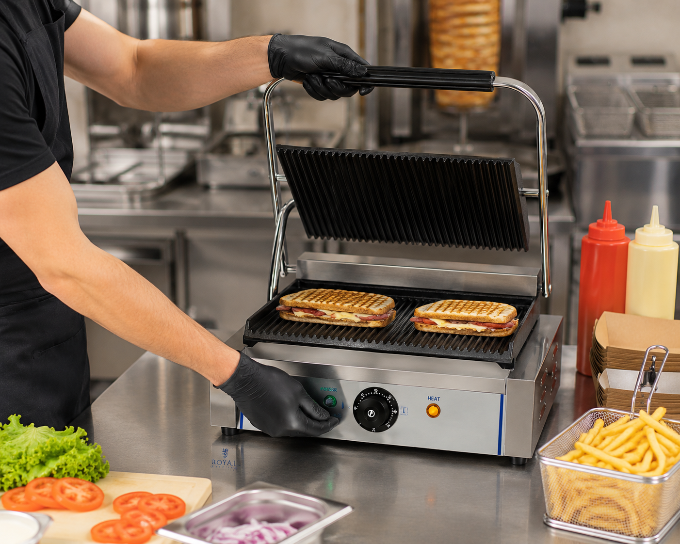 Profesionalni toster grill RC 2200W