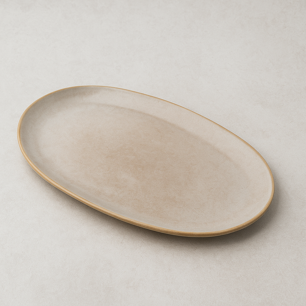 Ovalni tanjur za posluživanje 40 × 24 cm