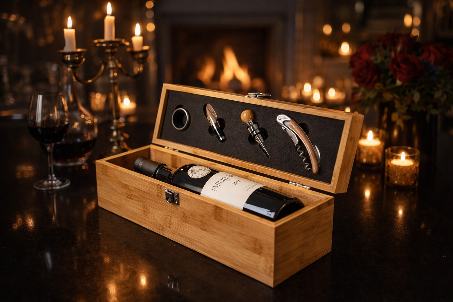 🍷 Set za vino Premium s vašim logom / 50kom - 10%