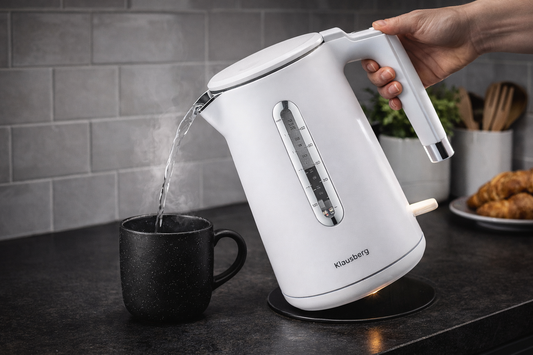 Električno kuhalo za vodu 1,7 L, mat bijelo – Klausberg KB-7890 ⚡☕