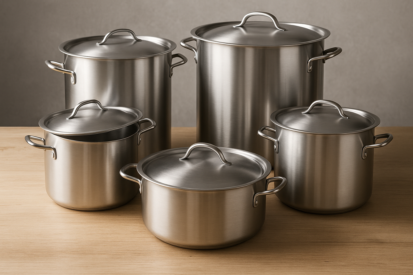 Caterware profesionalni lonci s poklopcem – od 35 do 100L