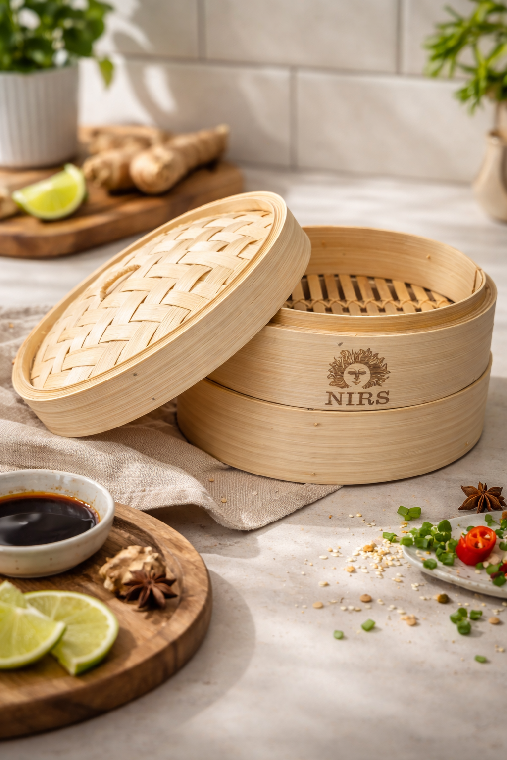 bambus dimilica, dimilica 25,4 cm, bamboo steamer, dim sum parilica, bao buns dimilica, profesionalna dimilica, azijska parilica, bamboo steamer 2 kata, dim sum oprema, parilica za restoran, kuhinjska dimilica, dimilica za sushi bar, bamboo basket steamer, zdravo kuhanje na pari, gift bambus dimilica, dim sum stolni dodatak, premium bamboo steamer, autentican dim sum, steamer za gyoza, restoranska oprema, catering oprema, kućna parilica, dimilica s poklopcem, NIRS dimilica, steamer za povrće, parenje hrane