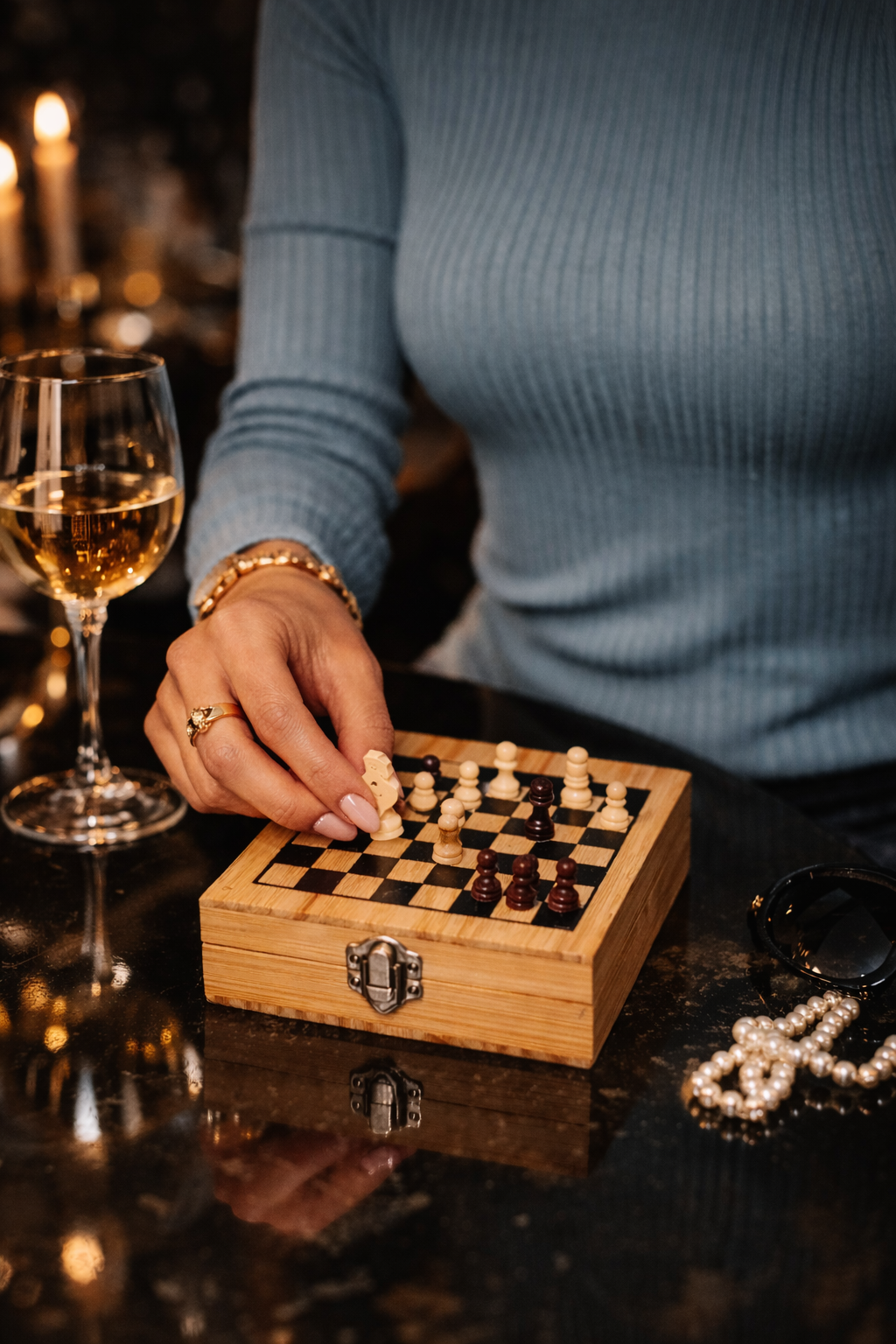 Šah i set za vino 🍷 2 poklona u jednom