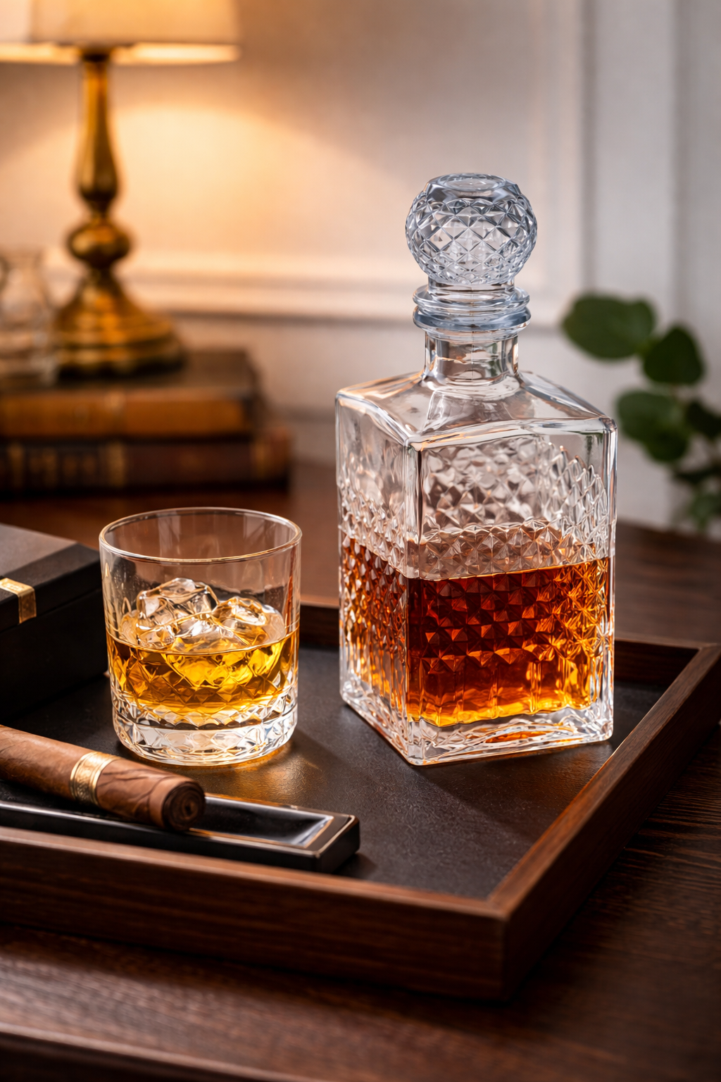 Stakleni dekanter za viski i žestoka pića 1,16 L – Express 🇨🇿