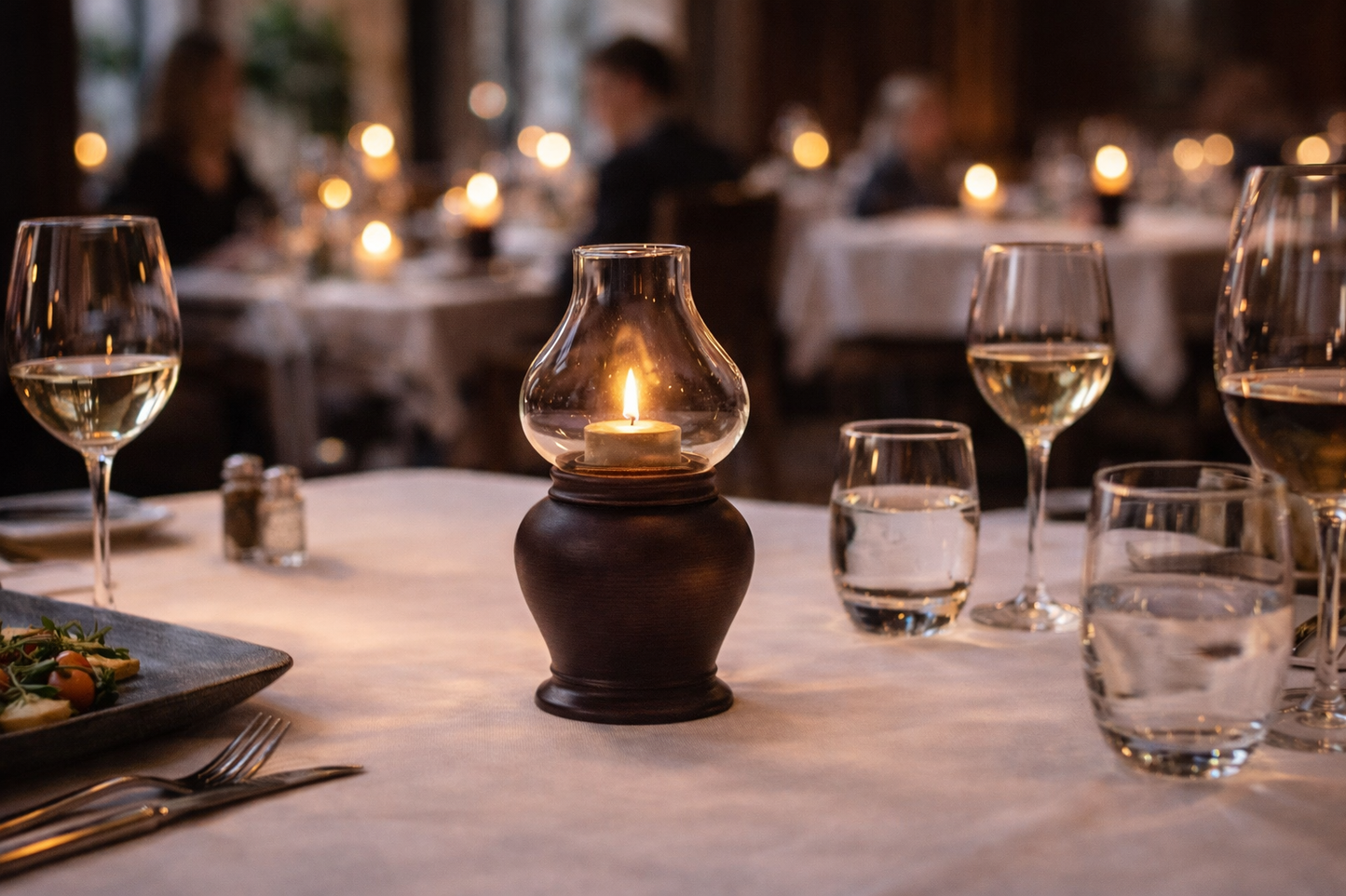 Stolna svjetiljka na ulje – Amphora 19,5 cm 🕯️