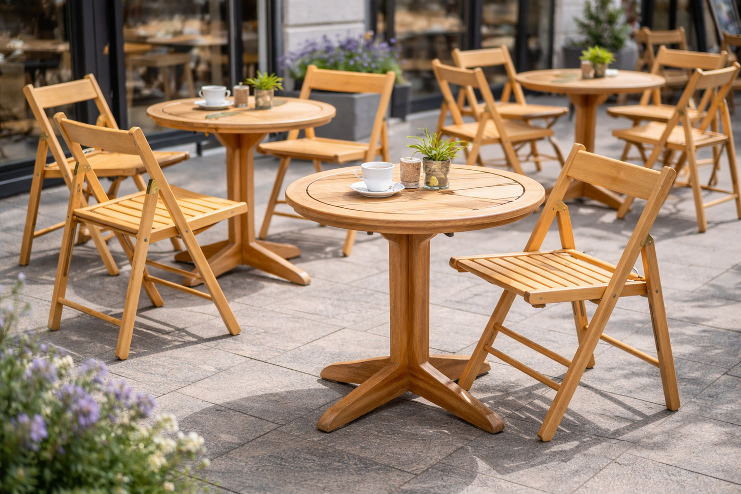 Stolica drvena sklopiva Panetta - Made in Italy