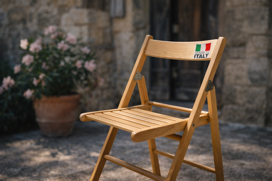 Stolica drvena sklopiva Panetta - Made in Italy