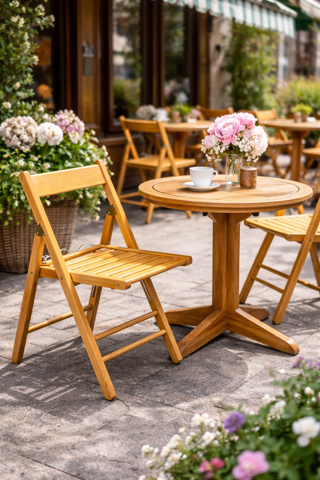 Stolica drvena sklopiva Panetta - Made in Italy