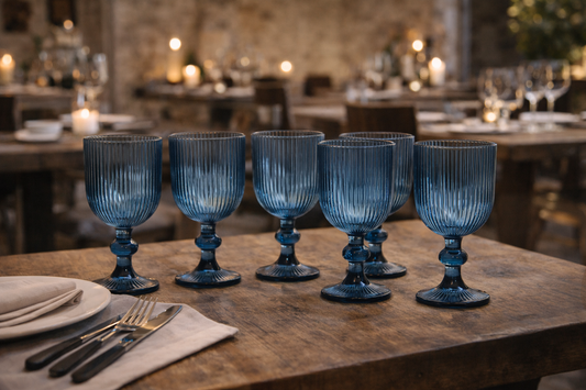 Set 6 čaša Copa Vintage Blue 360ml