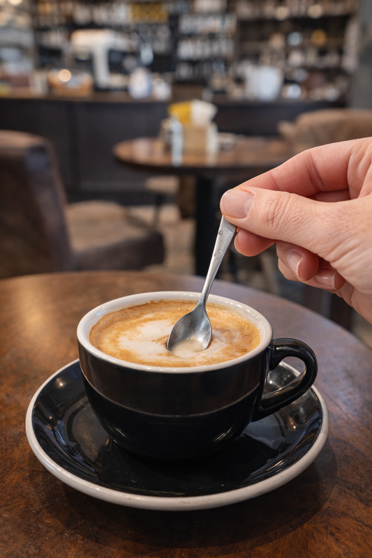 Set 12 žlica za espresso Bubbles 18/0 inox 🥄