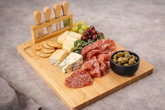 Daska za sir Charcuterie s noževima – set 5 kom