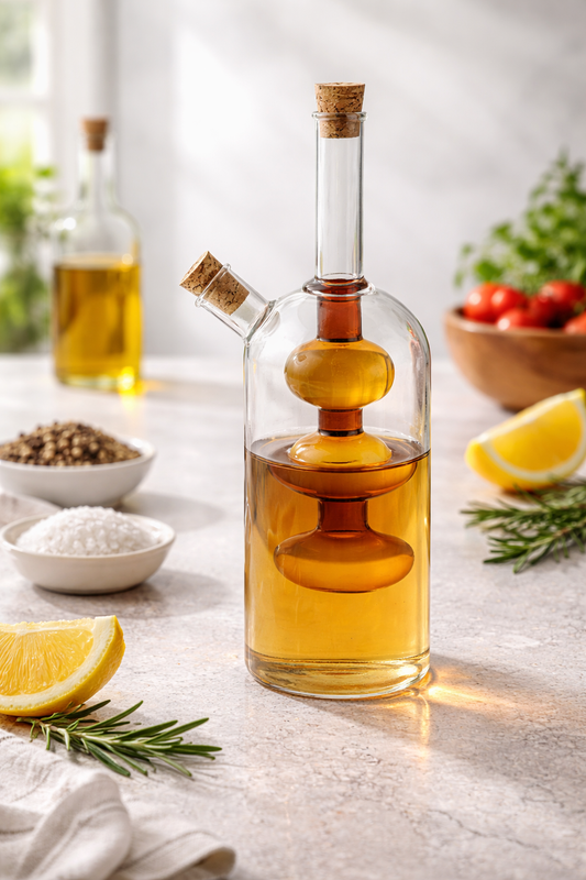 Staklena posuda za ulje i ocat 220/80