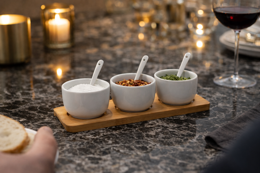 Set zdjelica na drvenoj podlozi Il Duomo