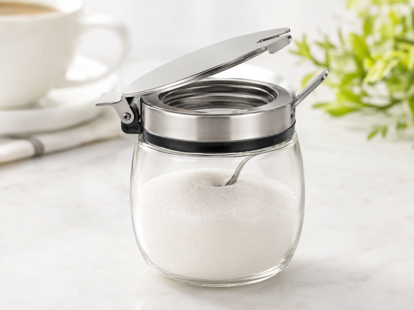 Posudica za šećer 250 ml s poklopcem