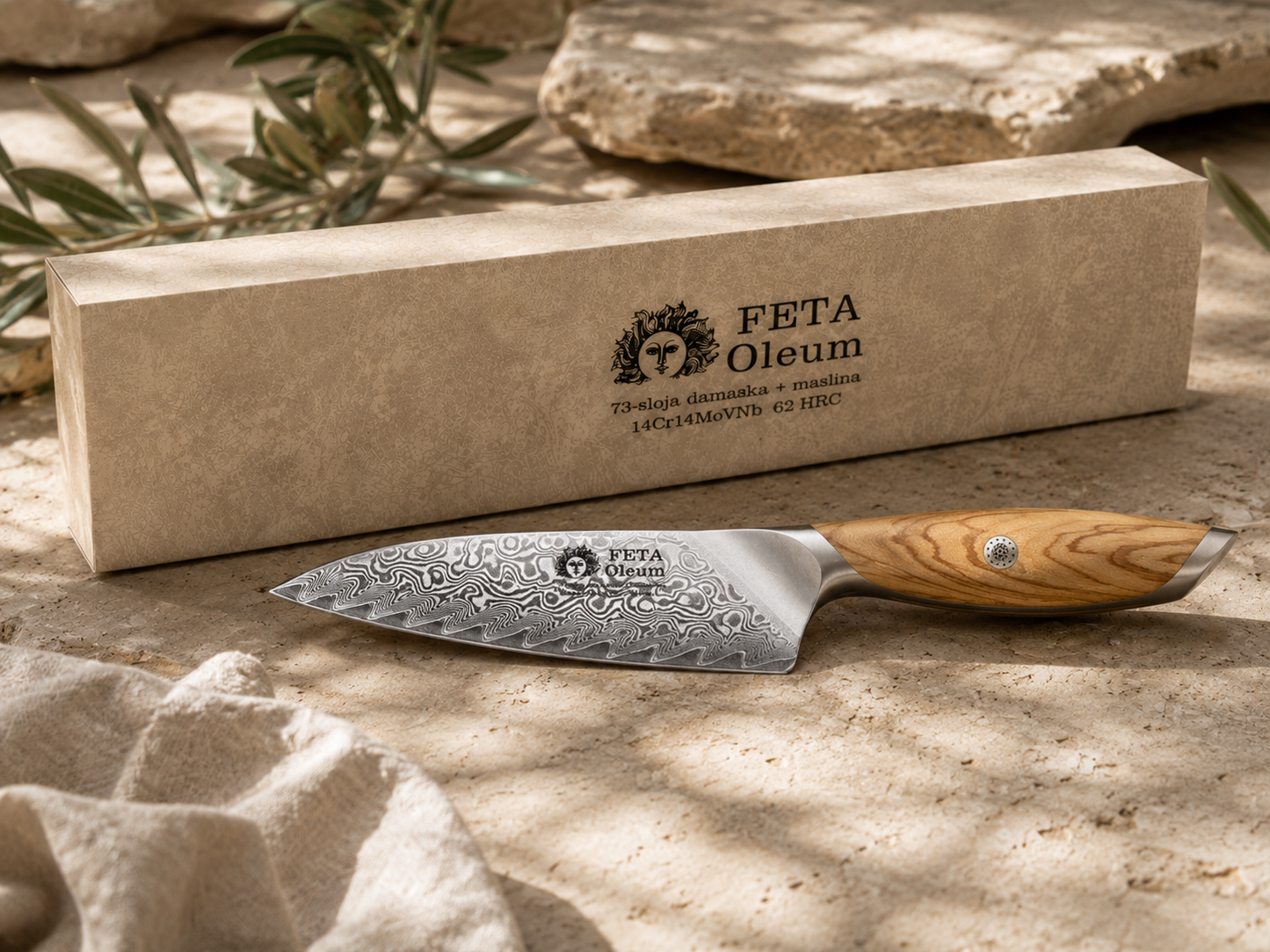 FETA Oleum - Noževi od praškastog čelika
