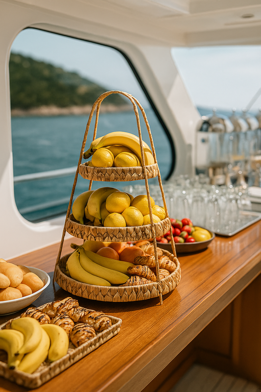 Etažer za voće Amparo / Tri kata / 50cm / Savršen za buffet stolove