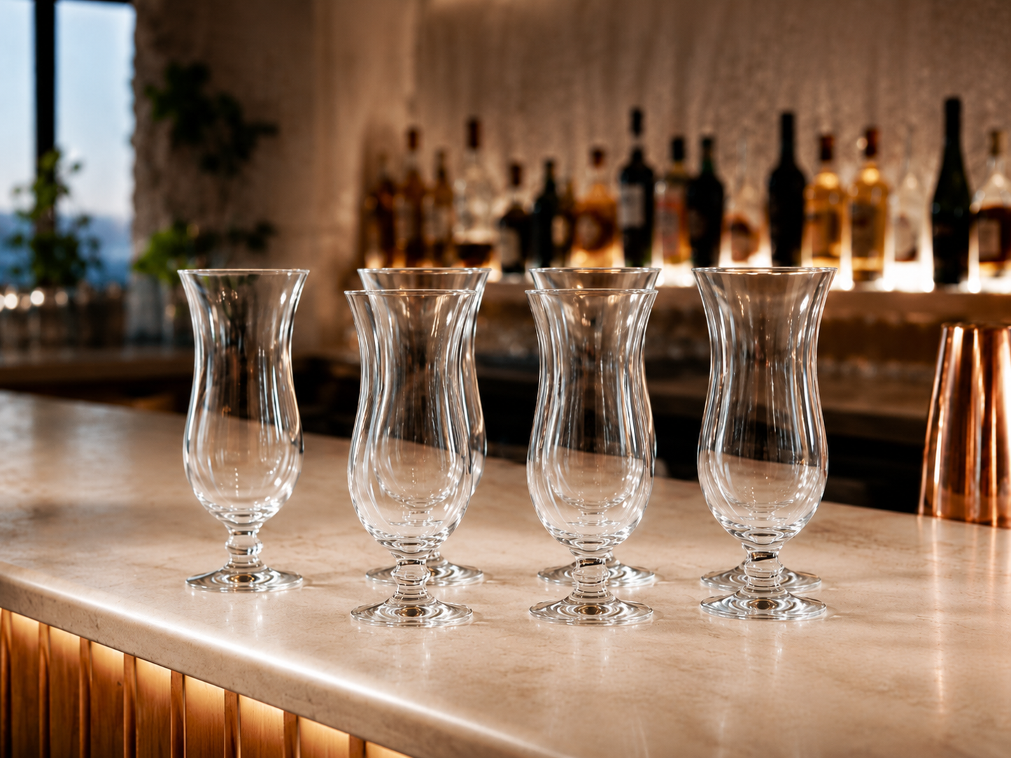 Set 6 čaša Hurricane 🍹 Pina Colada