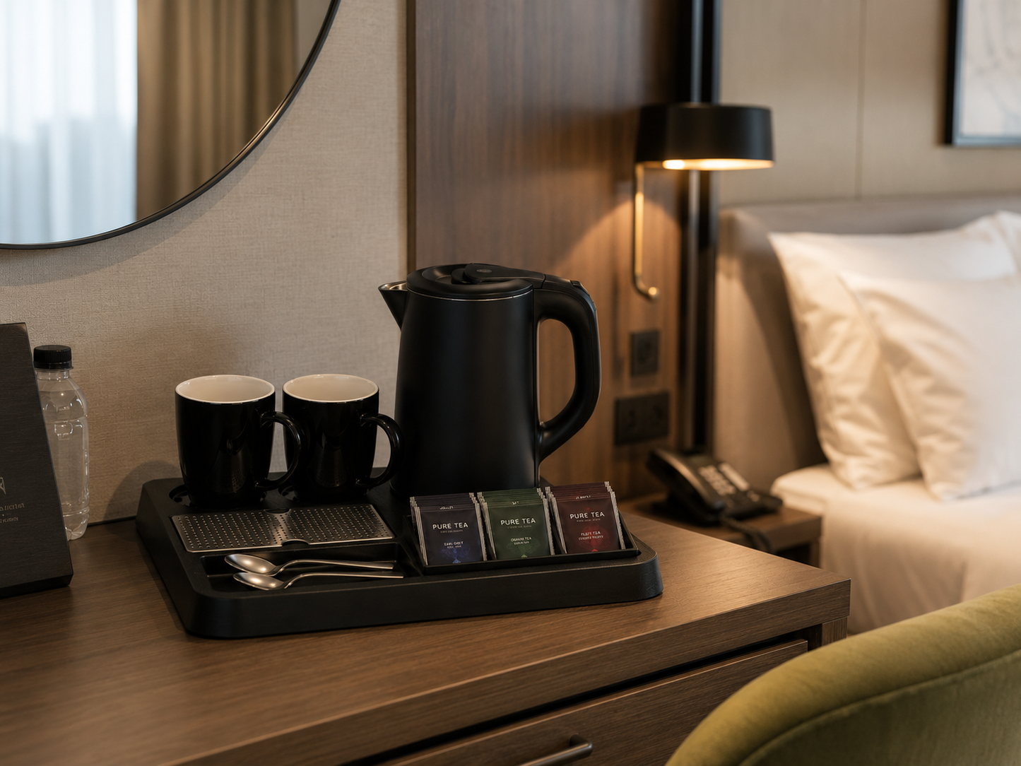 Kuhalo set 0,8 L s 2 šalice – EVA WK9102 ☕