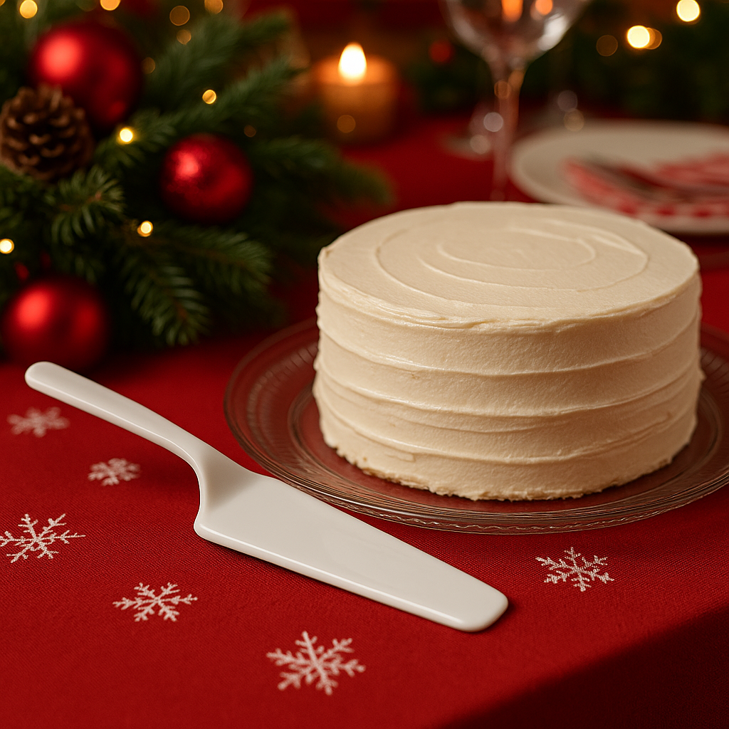 Porculanska lopatica za serviranje kolača