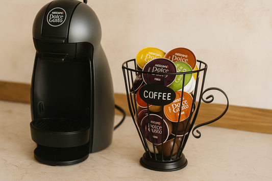 Stalak za kapsule ☕ Metalna šalica 19cm