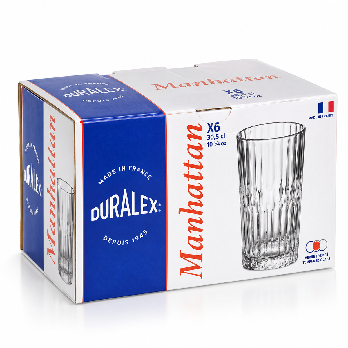 Set 6 čaša Duralex Manhattan 305ml