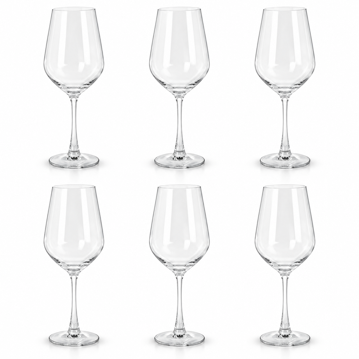 Set 6 čaša za vino Caragio 480ml