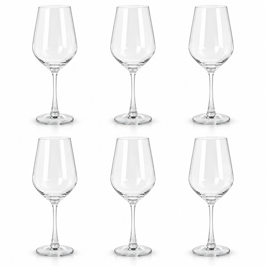 Set 6 čaša za vino Caragio 480ml