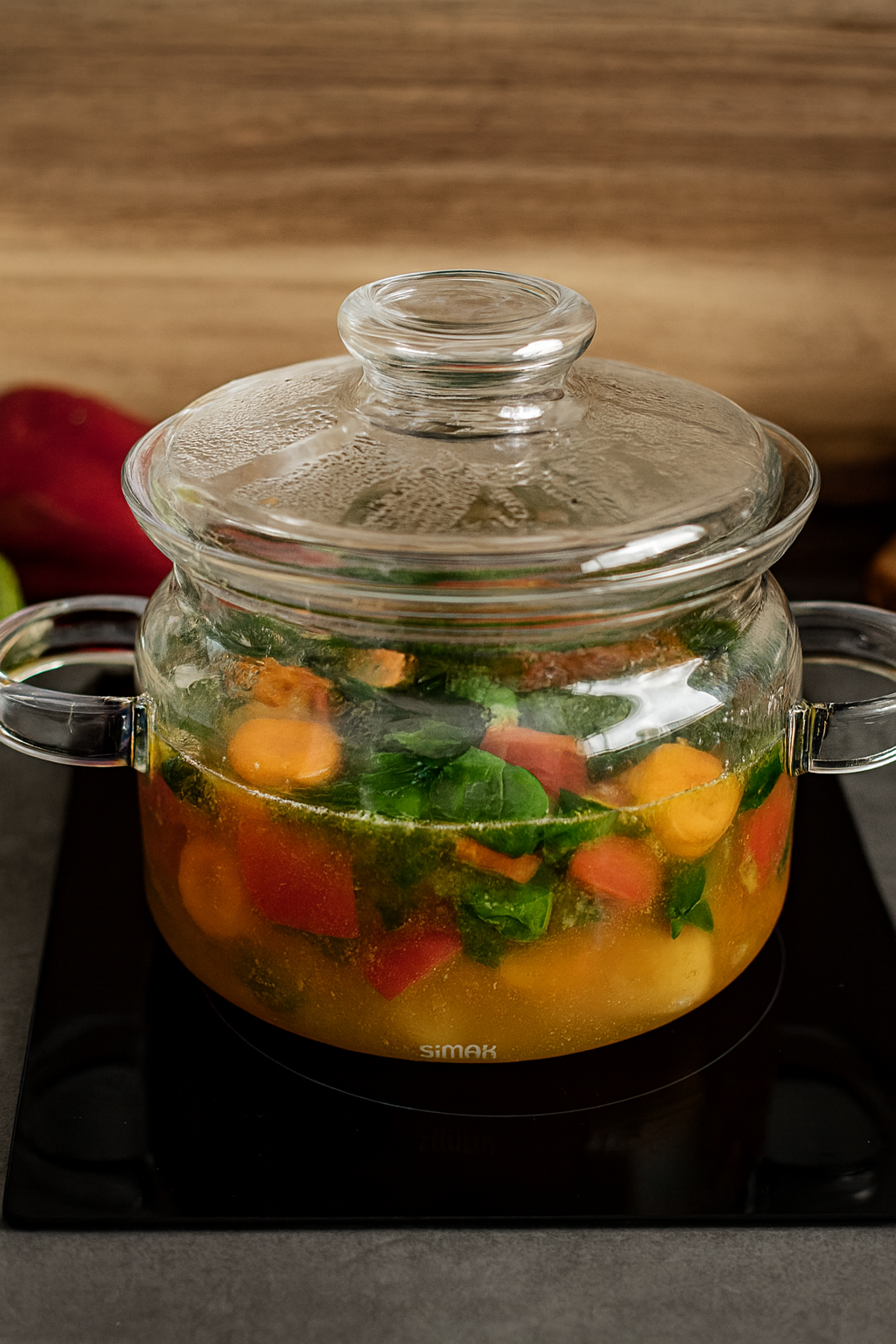 Simax stakleni lonac s poklopcem – 1,5 L