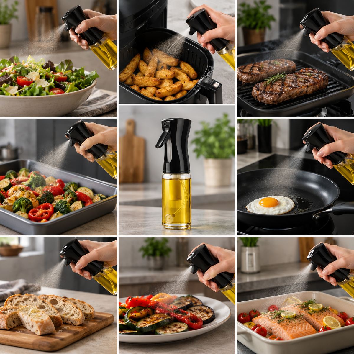 Raspršivač za ulje – NIDA 200 ml - idealan za friteze