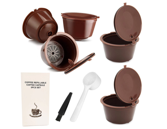 Dolce Gusto višekratne kapsule, set kapsula za Dolce Gusto, kapsule za kavu višekratne, ekološke kapsule za aparat, reusable coffee capsules, Dolce Gusto kompatibilne kapsule, kapsule za espresso aparat, višekratne kapsule za kavu, kapsule s mjericom, kapsule s četkicom, set kapsula za aparat za kavu, kapsule 9g kapacitet, kapsule od inoxa i plastike, kapsule eco friendly, Dolce Gusto kapsule za višekratnu uporabu, kapsule za kavu bez otpada, kuhinjski dodatak za aparat za kavu, kapsule za kuhanje kave, Dol